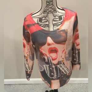 Joyrich, Graphic Oversized Sweatshirt, Women’s Size X-Small, NWOT